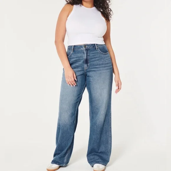 Hollister ultra hi-rise baggy - Picture 2 of 8